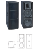 Full-range loudspeaker system